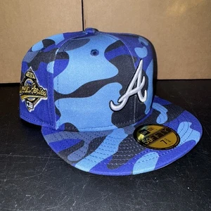 Hatclub Colour Camo Fitted Hat Collection 1995 Atlanta Braves 7 3/8 New Sold Out - Picture 1 of 7