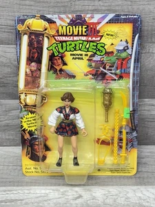 Figura de acción Playmates 1992 TMNT Ninja Turtles Movie III April O'Neil sellada - Imagen 1 de 7