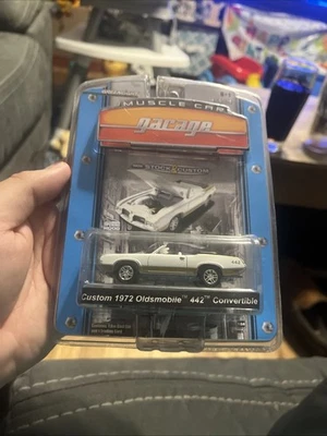 Oldsmobile 442 1972 Greenlight Muscle Car Garage personalizado convertible diecast 1:64 Foto 1 de 4
