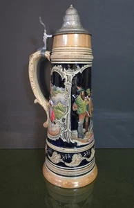 Vintage Western Germany 3 LTR Thewalt Lidded Beer Stein - Picture 1 of 11