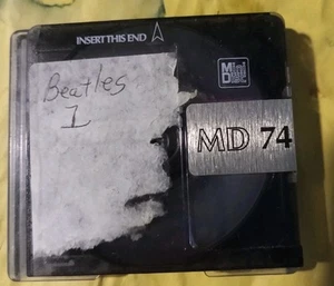 Memorex MD 74. Black smoke Mini Discs. Tested/Working. Pre-Recorded. Recordable - Picture 1 of 4