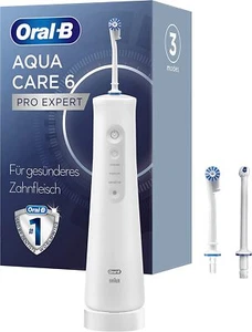 BRAUN Oral-B AquaCare 6 Pro-Expert kabellose Munddusche Oxyjet weiß B-Ware - Bild 1 von 2