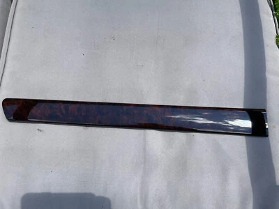 WOOD 1998 - 2003 AUDI A6 DRIVER SiDE INTERIOR DOOR MOLDING TRIM OE - Image 1 of 3