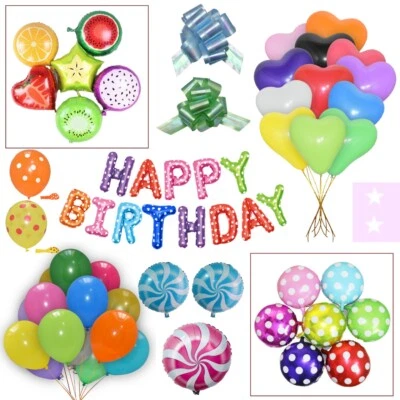PANNU DESIGN HAPPY BIRTHDAY BALLOON BANNER BUNTING DECORATION BIRTHDAY WEDDING DECOR BALONS