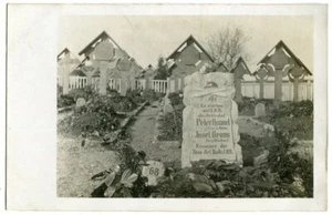 Foto AK 1.Weltkrieg,Soldatengräber,Friedhof,Linz Rhein,Bergisch-Gladbach 1915 - Picture 1 of 2