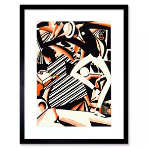 Afroamerikanischer Jazz zweifarbig Reiss Tanzmusik gerahmter Kunstdruck 12 x 16 Zoll - Bild 1 von 25