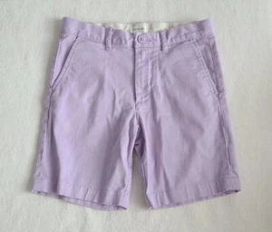 Crewcuts kids boys' size 8 solid lilac purple adjustable waist shorts - Picture 1 of 3
