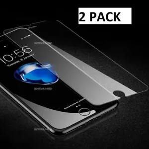 2 PACK Apple iPhone 8 Plus Tempered Crystal Clear Glass Screen Protector GLASS - Picture 1 of 1
