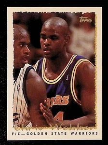 TARJETA DE BALONCESTO CHRIS WEBBER 1994-95 TOPPS #47 GOLDEN STATE WARRIORS - Imagen 1 de 2