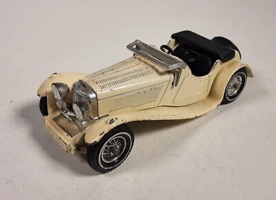 Matchbox Models of Yesteryear Y-1, 1936 SS 100 Jaguar, weiss, Lesney, #QS66 - Bild 1 von 4