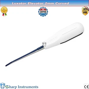 Dental Luxating Elevators Oral Surgery Tooth Extraction Elevator L2C - 2mm - Picture 1 of 2