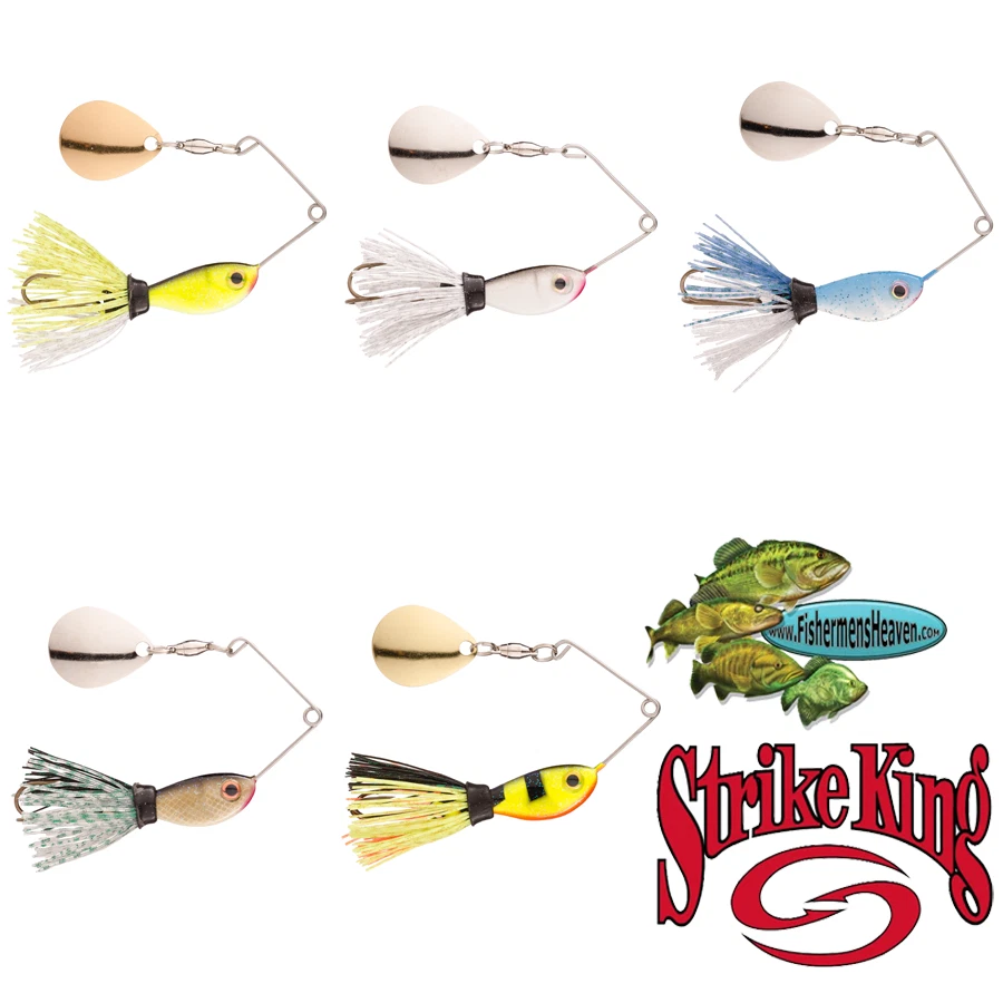 Señuelos de pesca Strike King Spinnerbaits Rocket Shad RS elige cualquier tamaño o color Foto 1 de 1