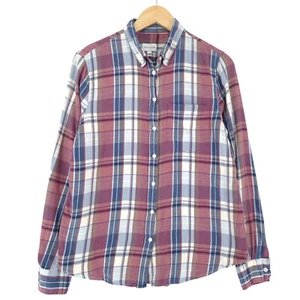 GANT Men's Shirt Check Flannel Cotton Rugger Ht5 Size L - Picture 1 of 7