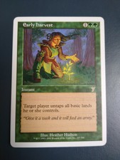 Early Harvest 7th Seventh Edition Regular Rare MTG Magic