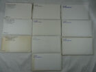 1970-1979 Lot of 10 US Mint P & D Sets Decade 118 Coins Original Mint Envelopes