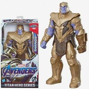 Avengers End Game Titan Hero Series Power FX Thanos 12" Action Figure B4