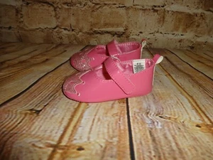 Disney Be a Princess Girls Pink Mary Janes Infant Size 9-12 Months Crown on Toes - Picture 1 of 7