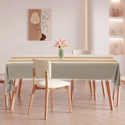 3*1.4m/9.84*4.59ft Rectangular Tablecloth, Waterproof Tablecloth For Kitchen - Image 1 of 4