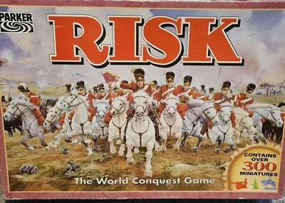 Risk  - The World Conquest Board Game Parker 1994 - Image 1 of 4