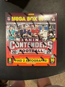 2021 Nfl Contenders Football Mega Box Fanatics 80 Cards 2 Autos New Panini - Picture 1 of 1