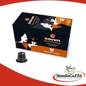 270 Capsule caffè COVIM OROCREMA compatibili NESPRESSO ALLUMINIO - Foto 1 di 2