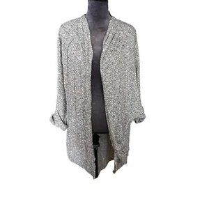 American Apparel Open Front Lightweight Knit Cardigan Sweater Womens One Size Gr - Picture 1 of 5