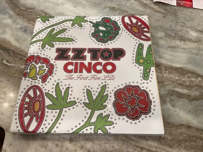 ZZ TOP CINCO LIMITED 180 GRAM AUDIOPHILE 1ST FIVE LPS BOX SET M/EX - Image 1 of 3