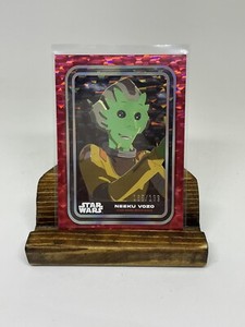 Neck Vozo Red Parallel 165/199 Card Topps Star Wars Flagship Line 2023