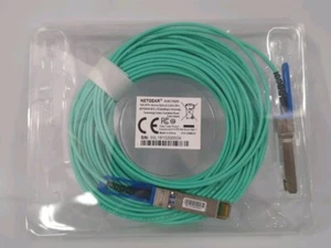 NETGEAR 20m 10g SFP+Active Optical Cable. AXC7620 New - Afbeelding 1 van 4