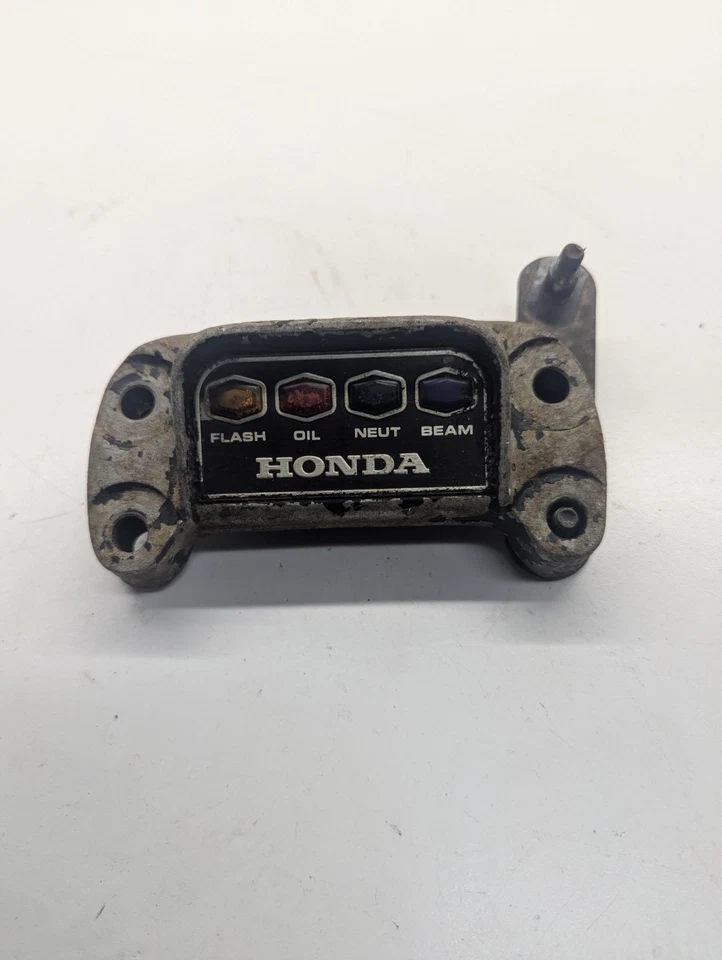 Braçadeira de barra Honda CB750 CB 750 K indicador de aviso painel luzes fabricante de equipamento original 1969-1976 - Imagem 1 de 4