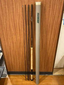 SAGE Fly Rod 10151-4 Graphite IV #10 15ft1inch 4 pieces Black Fly Fishing - Picture 1 of 9