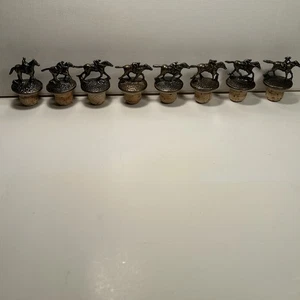 Blanton's Bourbon Complete Set of 8 Bottle Stoppers - Picture 1 of 7