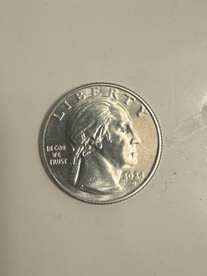 2024P Rare ERROR Reverend Dr. Pauli Murray Quarter reads “In COD We Trust” - Image 1 of 4