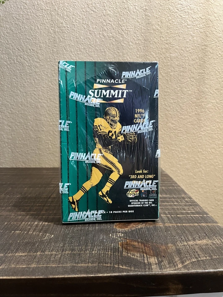 NFL 1996 Pinnacle Summit Fútbol Americano Tarjeta Coleccionable HOBBY Caja [18 Paquetes] Foto 1 de 1