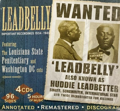 LEADBELLY - Important Recordings 1934 - 1949 4 x CD Box Set 2010 JSP - Image 1 of 2