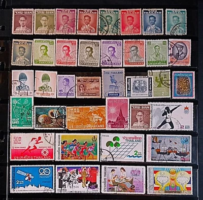 THAILAND 1950-1980 COMMEMORATIVE STAMPS USED TLC1 - Image 1 of 3