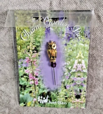 Prendedor de conteo Just Nan Owl Charm Garden #CGP09, PG Foto 1 de 3