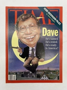 1993 Time Magazine August 30 David Letterman Newsstand High Grade - Picture 1 of 3