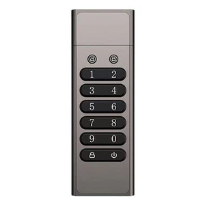 Sophisticated Password Protected USB Flash Drive for Sensitive Information - Afbeelding 1 van 8