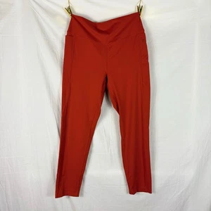 Pink Victoria's Secret Ultimate Leggings Yogahose Large Burnt Orange Taschen - Bild 1 von 7