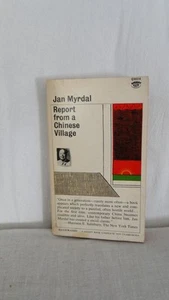 Vintage REPORT FROM A CHINESE VILLAGE - Jan Myrdal pb 1966 - Foto 1 di 1