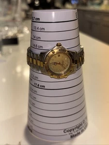 Tag Heuer 2000 Series WK1321 Date Gold Dial Quartz Damenuhr - Bild 1 von 17