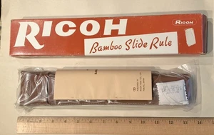 Regola scivolo in bambù RICOH n. 150 mai usati NOS - Foto 1 di 10