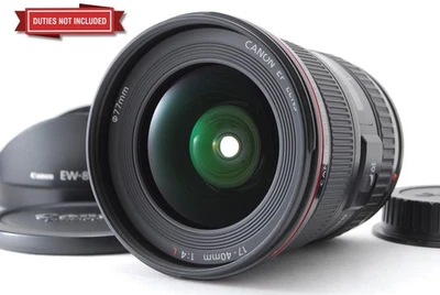 [Top MINT w/Hood] Canon EF 17-40mm f/4 L USM From JAPAN - Image 1 of 4