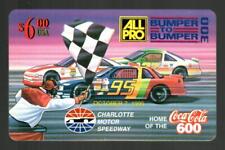 SPEEDCALL Coca-Cola 600, All Pro 300, Charlotte Motor Speedway 1995 Phone Card