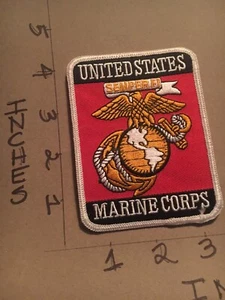 USMC US Marine Corps Square Logo patch 4/22/25 modern variant 2 - Picture 1 of 1