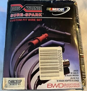 NEW BWD Spark Plug Wire Set CH8635SP Ford Lincoln Mercury 3.8L V6 1988-1990 - Picture 1 of 3