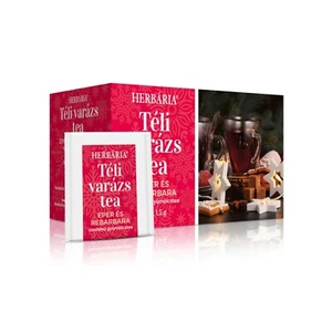 Strawberry Rhubarb 100% Natural Fruit Herbal Tea Flavoured Seasonal Winter Tea - Picture 1 of 2