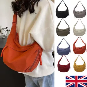 Shoulder Bag Nylon Fabric Bag Large Capacity Fashion Crossbody Bag Student New - Picture 1 of 32