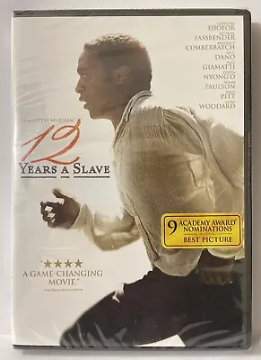 12 Years a Slave (New Factory Sealed DVD See Photos!) Chiwetel Ejiofor - Image 1 of 4